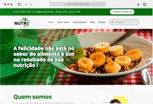 agencia de sites menutri mobile